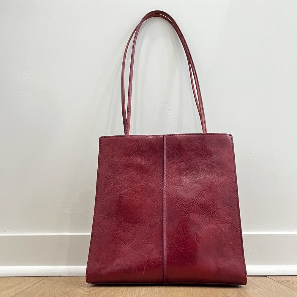 Wilsons Leather Pelle Studio Shoulder Leather Tote Bag